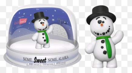 Knick Knack - Snowman In Snow Globe Vinyl Figure Funko Knick Knack Snowman Png,Snow Globe Png
