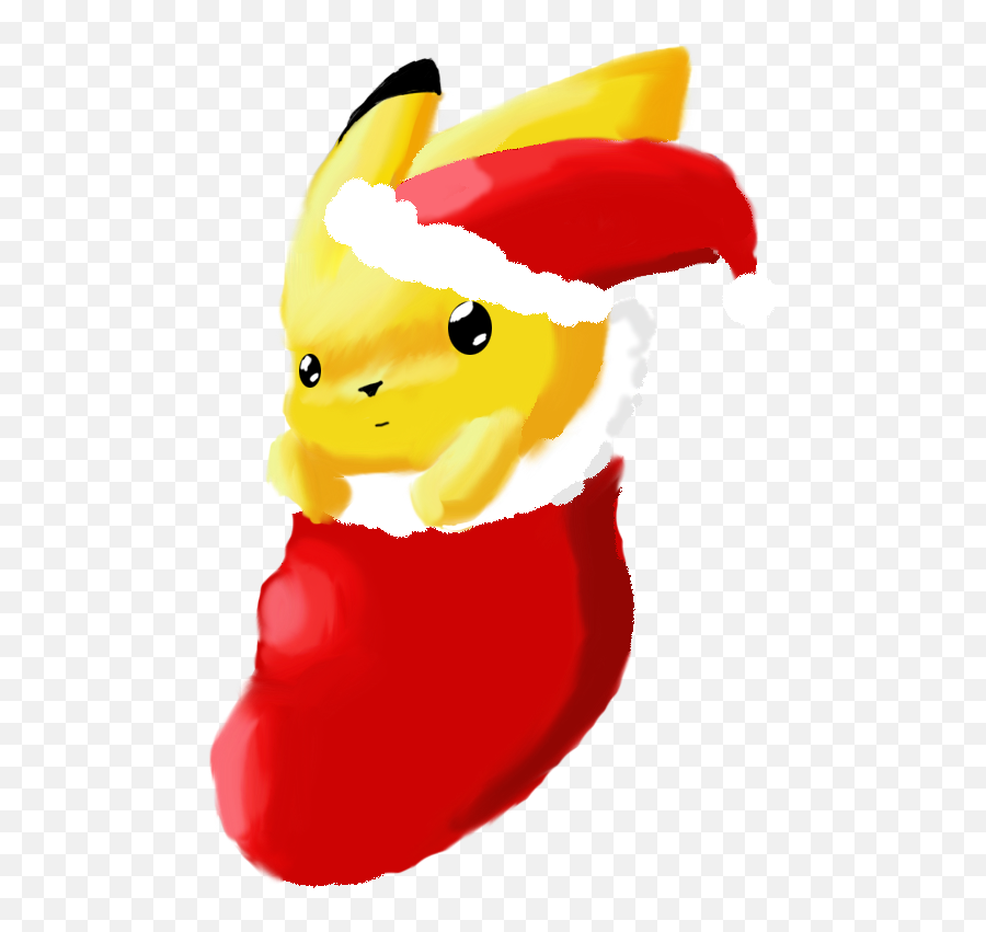 Download Christmas Pikachu By Ina - Christmas Pikachu Christmas Pickachu Png,Pikachu Transparent