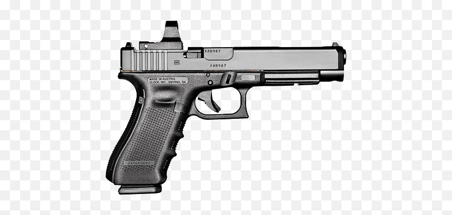 Glock 34 Ges - G34 Gen 4 Mos Png,Glock Png