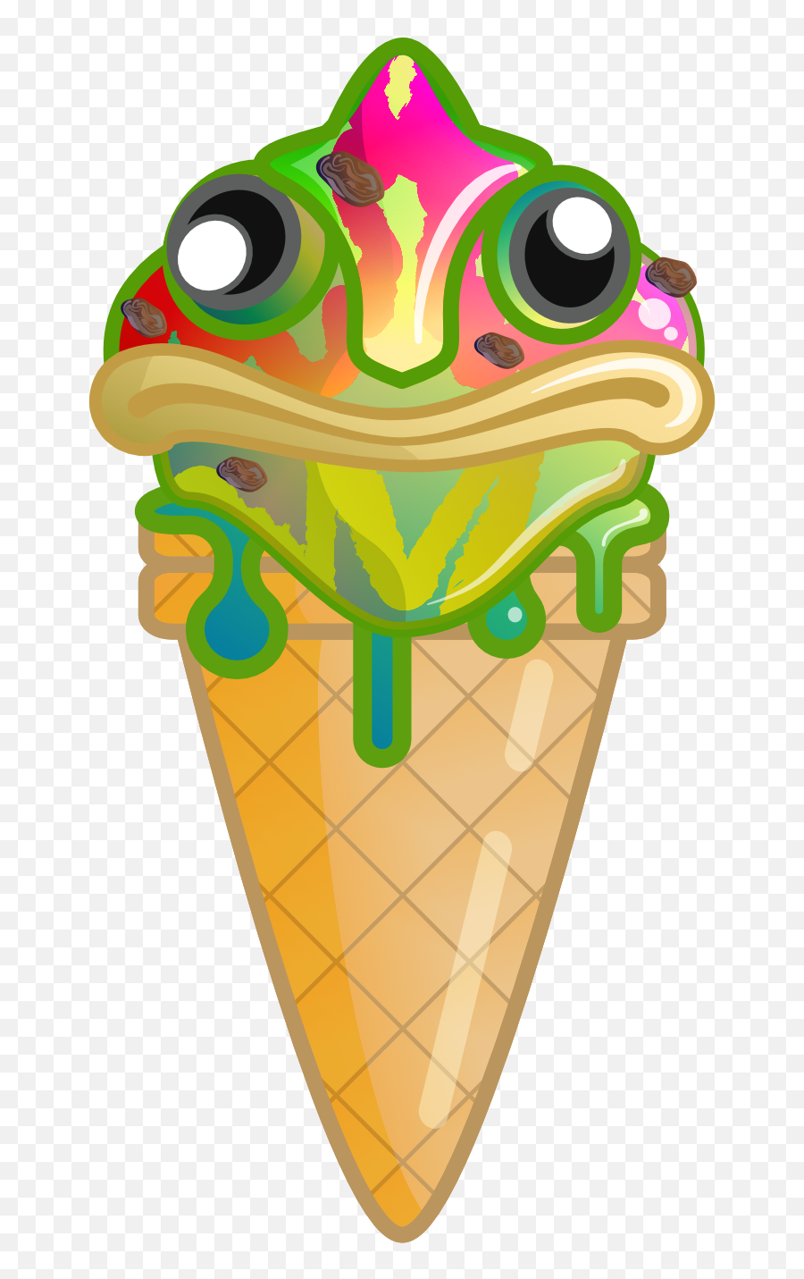Dribbble - Chameleonpng By Carlos Moreno Soft Serve Ice Creams,Chameleon Png