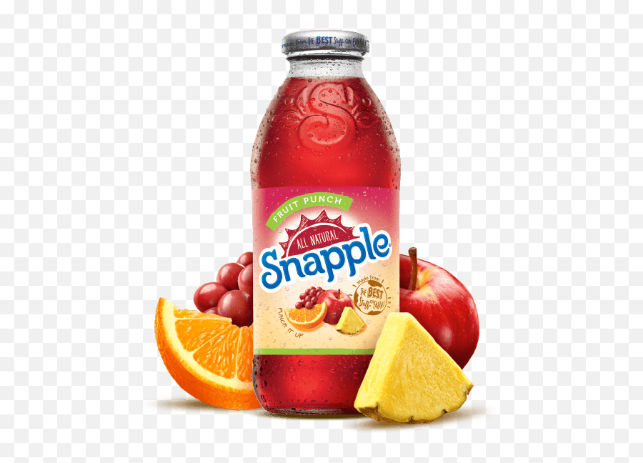Snapple Bottle Png Picture - Snapple Fruit Punch 473 Ml,Snapple Png