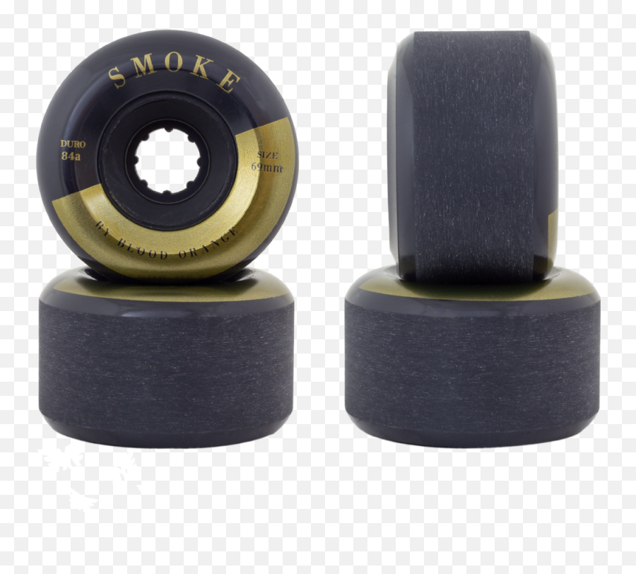 Smoke 84a Longboard Skateboard Wheels - Blood Orange Longboard Wheels Png,Tire Smoke Png