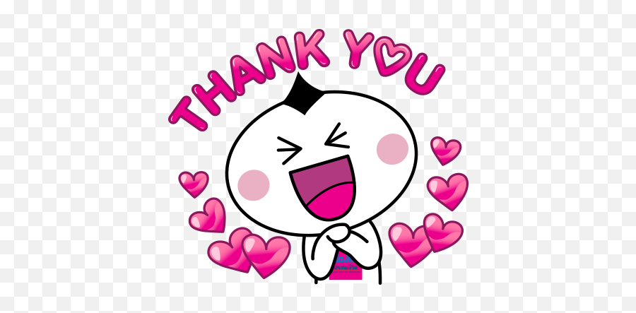 Cartoon - Heart Png,Thank You Png Images