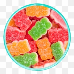 Gummi Sour Triple Bears - Classic Cup Png,Gummy Bears Png