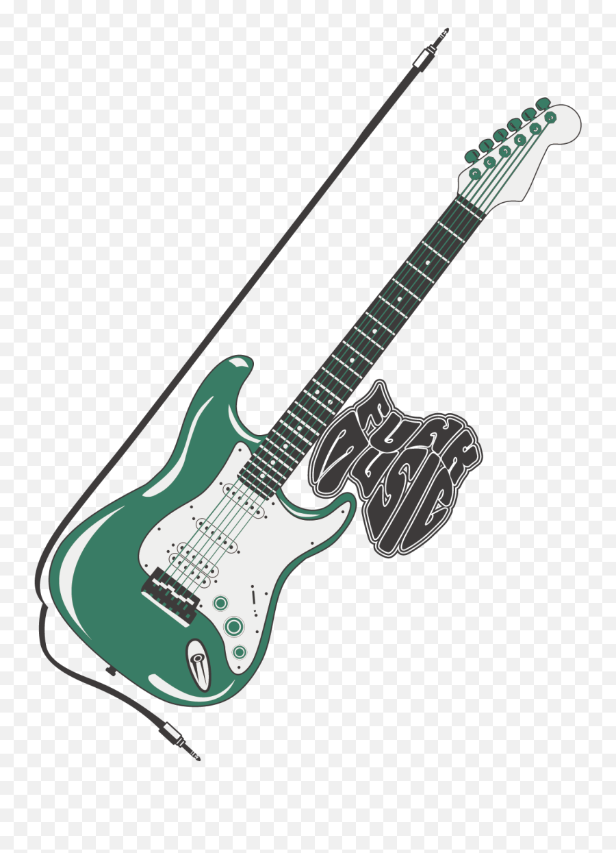 Download Adobe Bass Poster Guitar Illust 1137497 - Png Clipart,Guitar Clipart Png