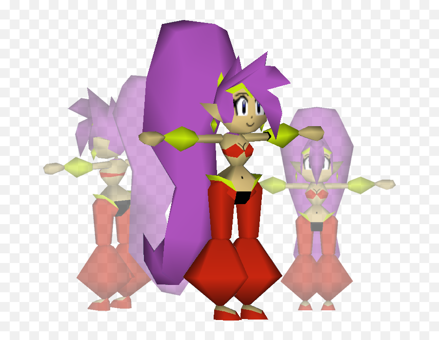 Custom Edited - Shantae Customs Shantae N64 The N64 Models Png,Shantae Png