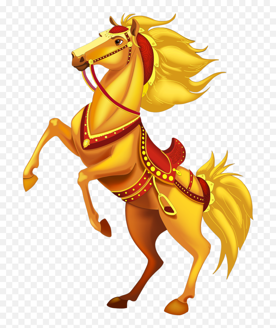 Pony Clip Art Horse Ponies Front Bangs - Png Golden Hors Logo Png 24,Bangs Png