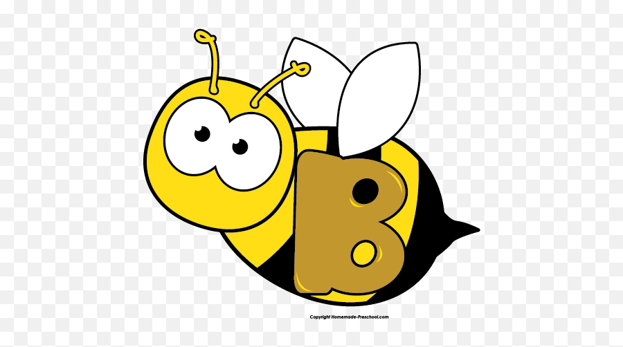 Free Bee Clipart 6 - Clipartingcom Bee With Letter B Png,Bee Clipart Png