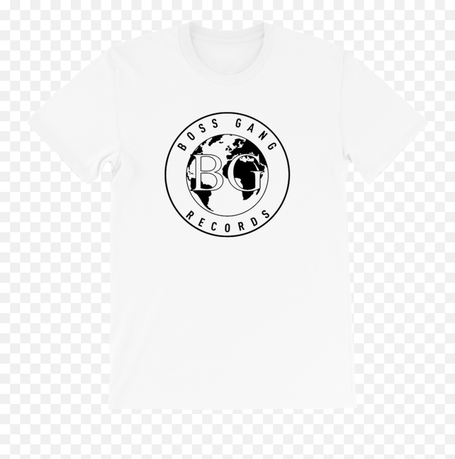 Boss Gang Globe Logo T - Shirt White Png,Globe Logo