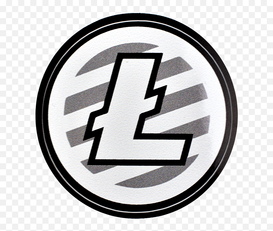 10x Litecoin Stickers - Litecoin Logo Png,Litecoin Logo Png