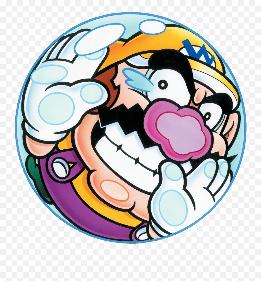 Bubble Wario - Wario Reactions Clipart Full Size Clipart Wario Land Bubble Wario Png,Underwater Bubbles Png
