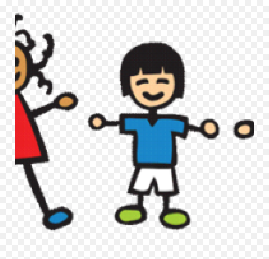 Download Hd Free Kids Clipart 6 School Images - Cartoon Children Holding Hands Png,Kids Clipart Png