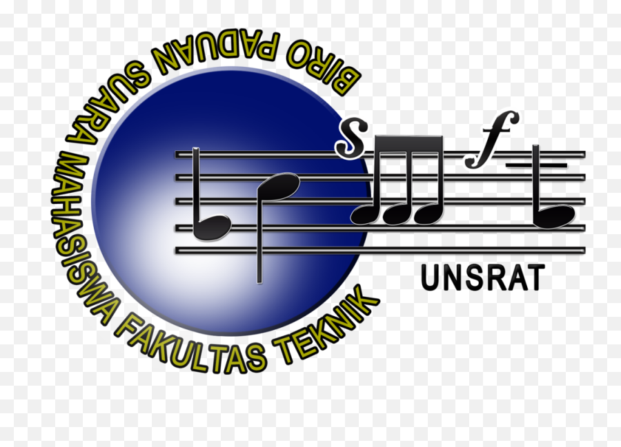 Blue Choir Of Sam Ratulangi University - Bass Instruments Png,Choir Logo