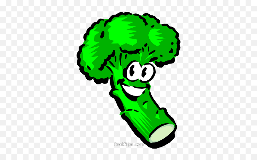 Cartoon Broccoli Royalty Free Vector Clip Art Illustration - Animated  Vegetables Png,Broccoli Transparent Background - free transparent png  images 
