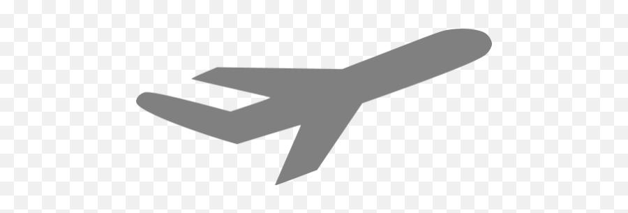 Gray Airplane 6 Icon - Free Gray Airplane Icons Airplane Icon Gif Png,Plane Logo Png