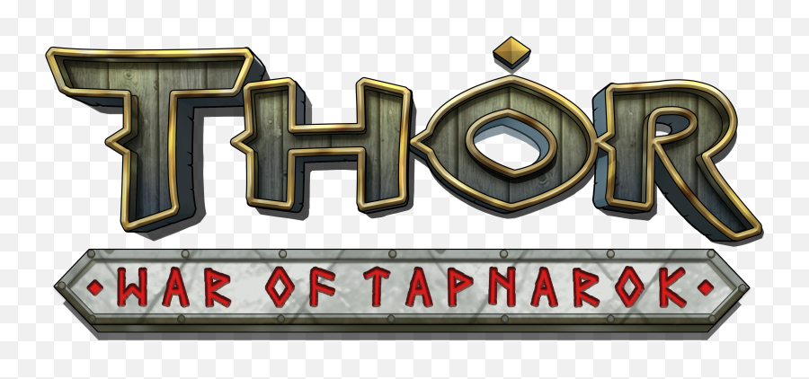 Thor War Of Tapnarok Mobile Clicker Trailer U2022 Familythatgames - Thor Word Png,Thor Logo Png
