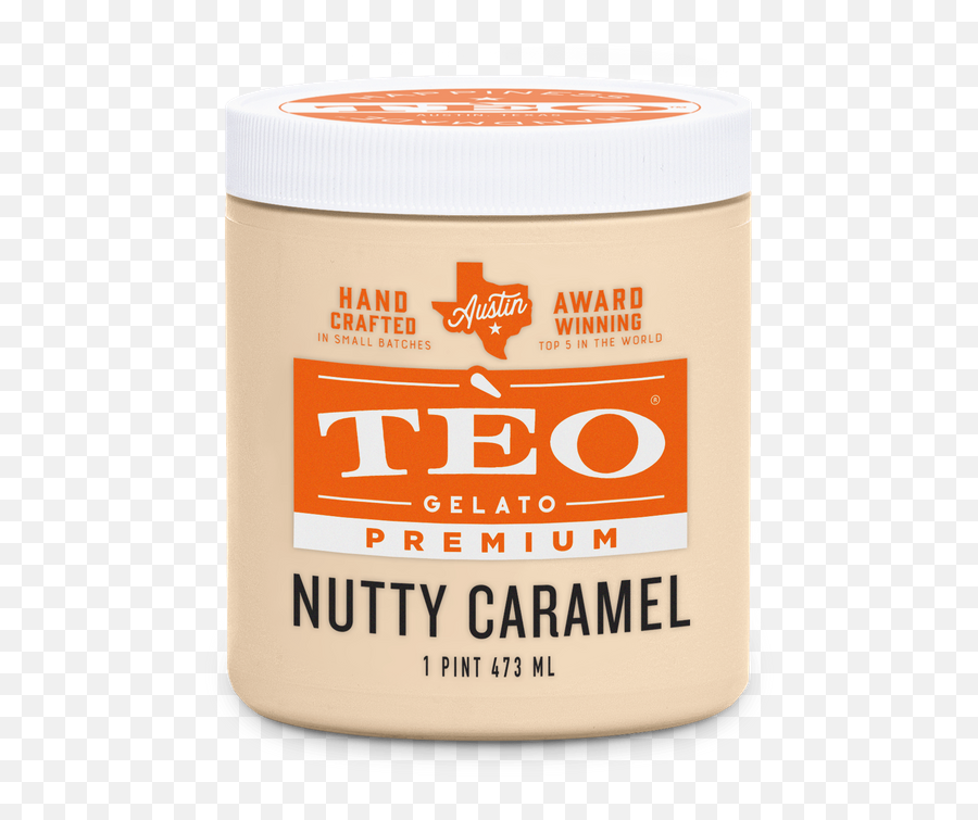 Nutty Caramel - Tèo Gelato Dry Png,Caramel Png