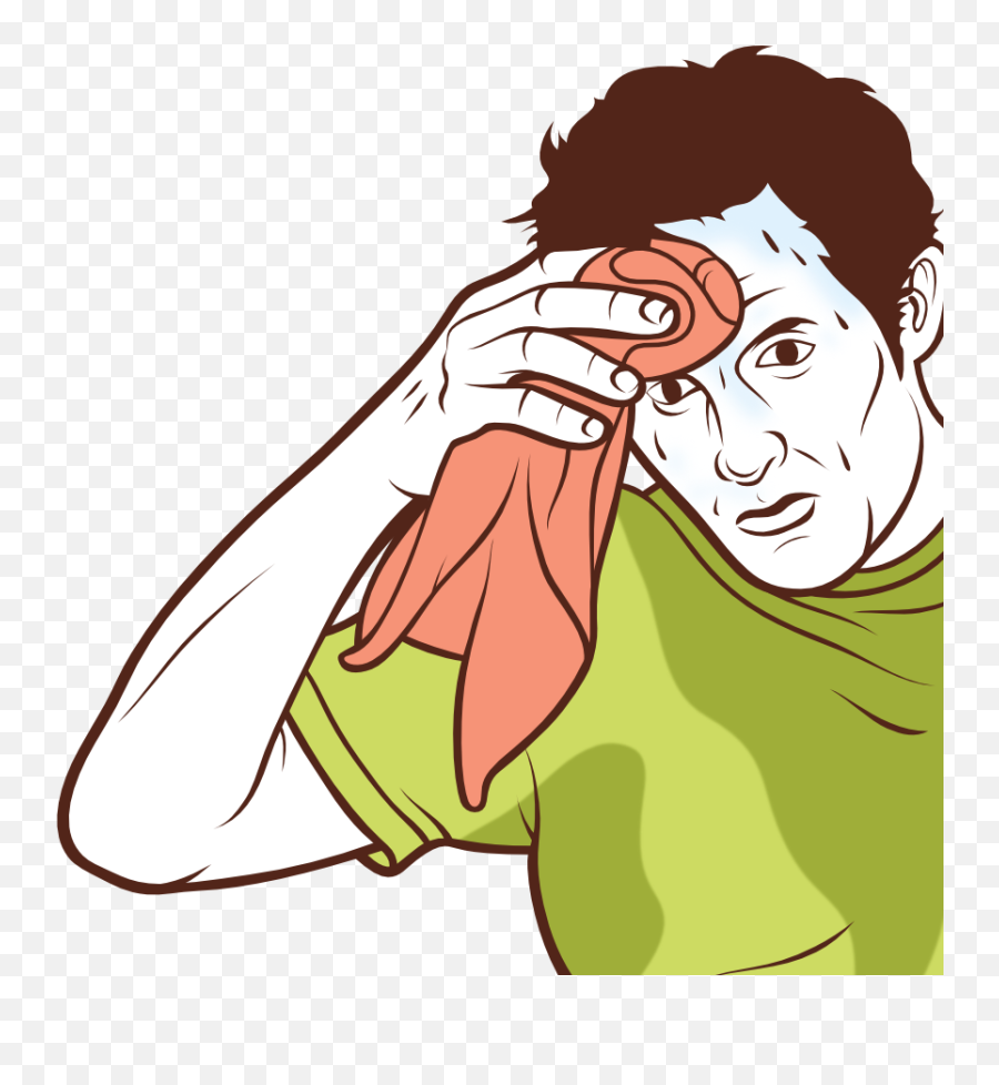 38444471 - Sweating Towel Guy Meme Template Clipart Full Guy Sweating Meme Png,Meme Man Transparent