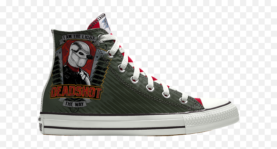 Own Suicide Squad Converse - Converse Dc Comics Deadshot Png,Deadshot Png