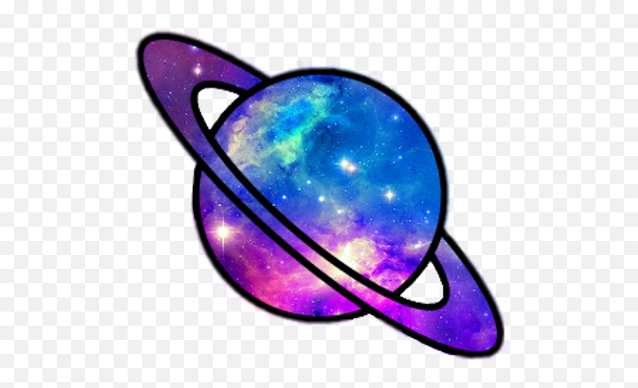 Download Planet Planets Galaxy Galaxia Saturn Tumblr - Case Fondos Para Youtube De Galaxia Png,Planet Transparent