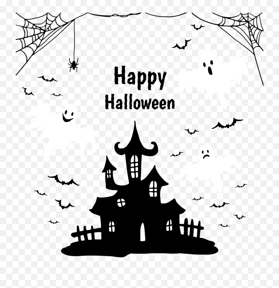 Happy Halloween Vector Free - Happy Halloween Vector Png,Happy Halloween Png