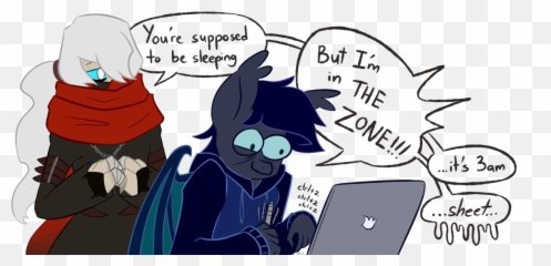 Chirpy Chi B But I Get The Best Ideas When Iu0026 - Darkrai Oc Darkrai Anthro Png,Darkrai Png