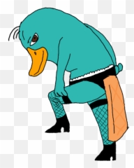 Right When You Think The Sexy Train Is Over - Sexy Perry The Platypus Png,Perry The Platypus Png