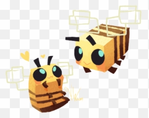Projectnetoku - Cute Minecraft Bee Art Png,Aesthetic Minecraft Logo