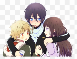 Yato Iki Hiyori Transparent Png Image - Noragami Yato X Hiyori X Yukine,Yato Transparent