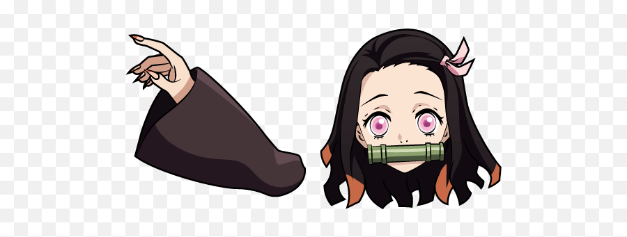 Demon Slayer Nezuko Kamado Cursor - Demon Slayer Cursor Png,Demon Slayer Png