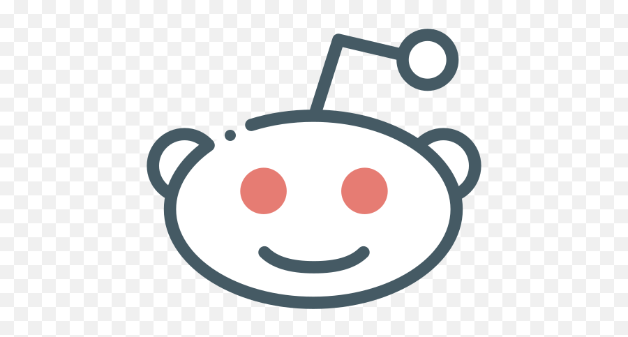 Logo Reddit Robot Free Icon Of Social - Reddit Snoo Png,Reddit Logo Font
