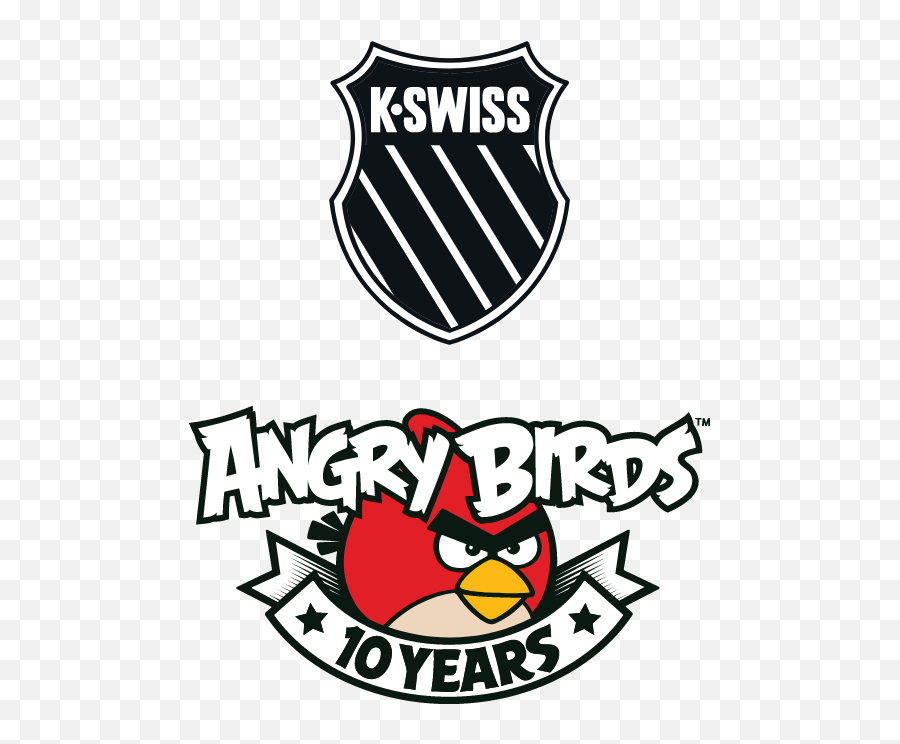 Angry Birds - K Swiss Logo Png,Kswiss Logos