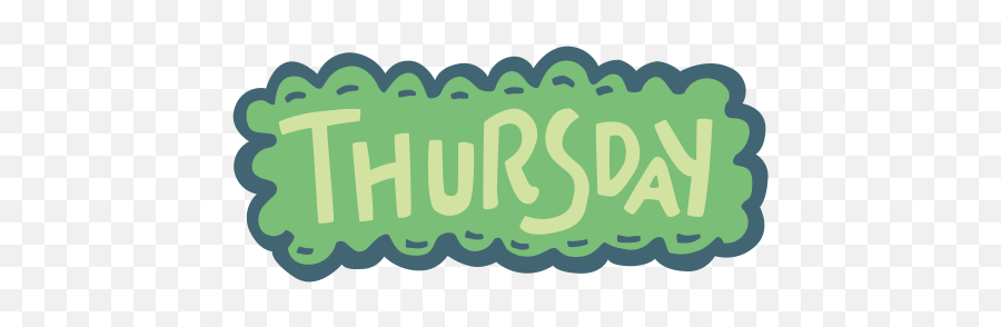 Thursday Icon Free Of Planner Elements - Horizontal Png,Thursday Png