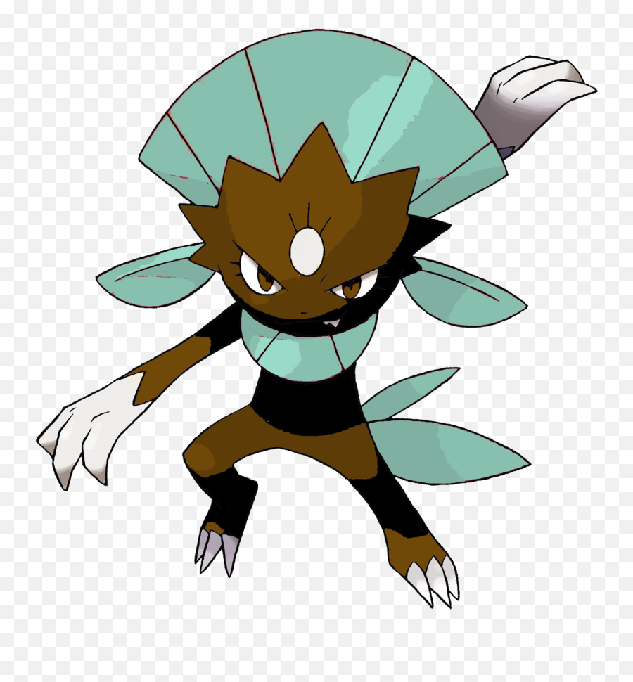 Pokemon Weavile Transparent Png Image - All Moves Of Weavile,Weavile Png