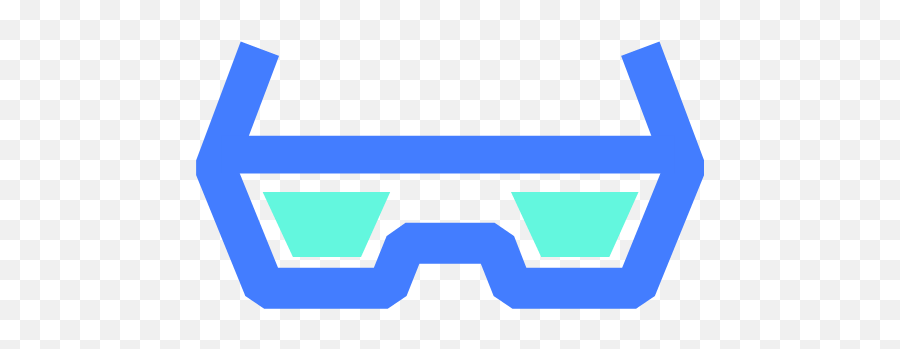 3d Glasses Vector Icons Free Download In Svg Png Format - Horizontal,Icon Eye Wear