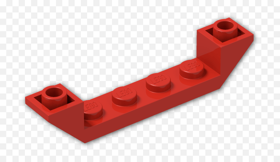 Lego 52501 Inverted Slope 1 X 6 Red 8 - Solid Png,What Does Red X On Network Icon Mean