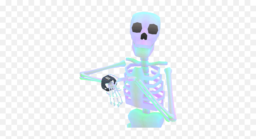 Jjjjjohn Gifs - Find U0026 Share On Giphy Cute Cartoon Waiting Skeleton Gif Png,Spooky Skeleton Icon