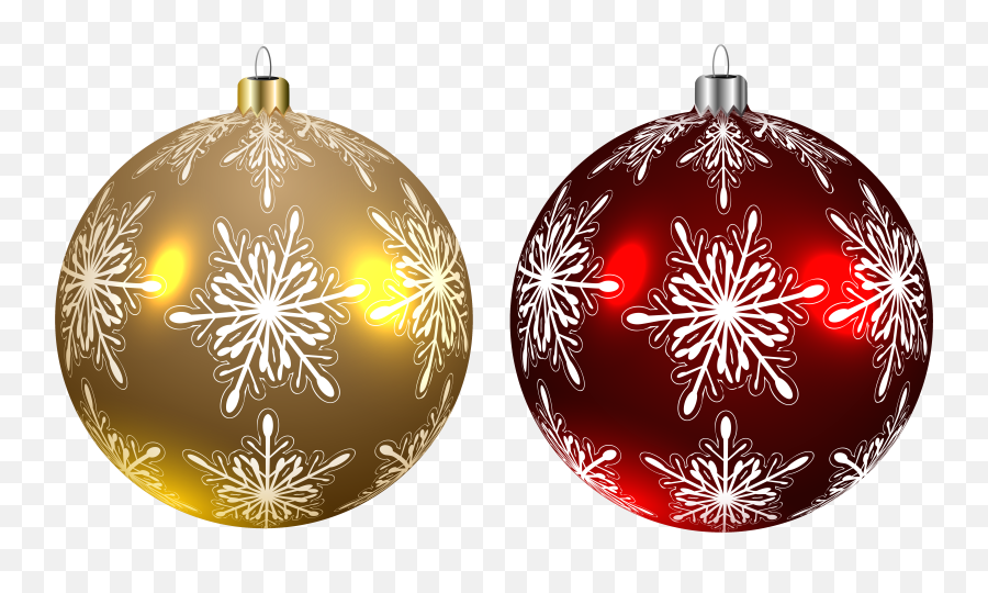 Download Hd Balls And Red Transparent - Christmas Ball Transparent Christmas Balls Gold Png,Bathroom Png