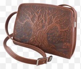 Leather Handbag - In A Tree png