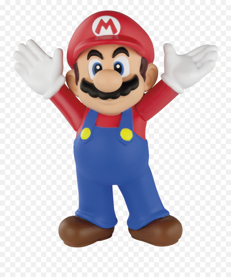 Mario And Friends Set To Make Happy Meals Super In 2014 Uk - Mario Kart 8 Mario Toys Mcdonalds Png,Mario Jumping Png