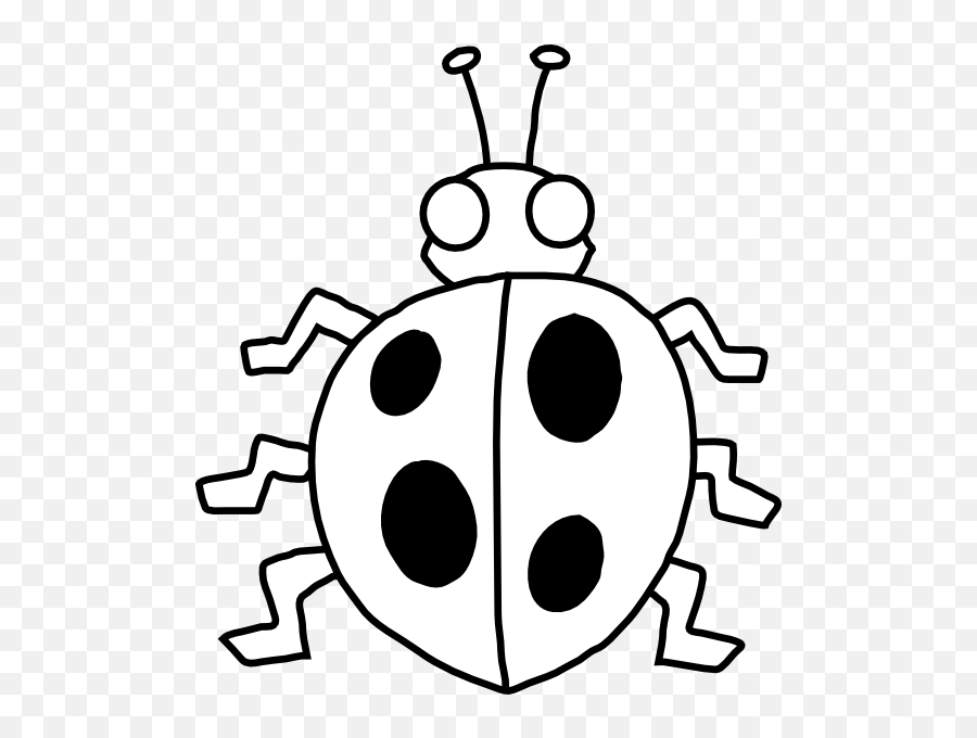 Ladybug Black And White Clipart - Clipart Suggest Clipart Ladybird Black And White Png,Ladybug Icon Leaf