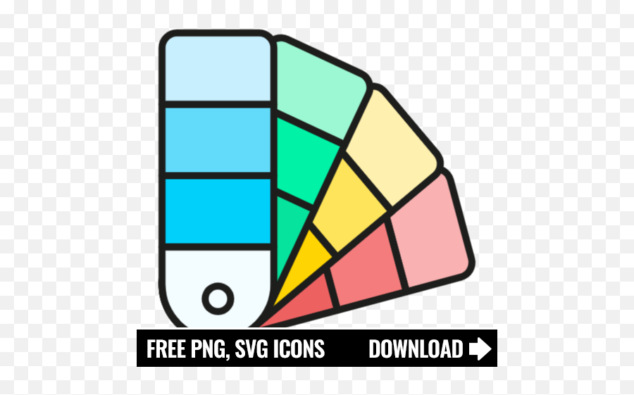 Free Color Palette Icon Symbol Png Svg Download - Fitness Icon,Color Pallete Icon