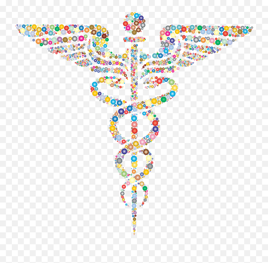 Download Hd This Free Icons Png Design Of Prismatic Caduceus - Symbol For Medicine,Caduceus Transparent Background