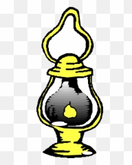 Oil Lamp Transparent Png Images Free Download - Old Clipart
