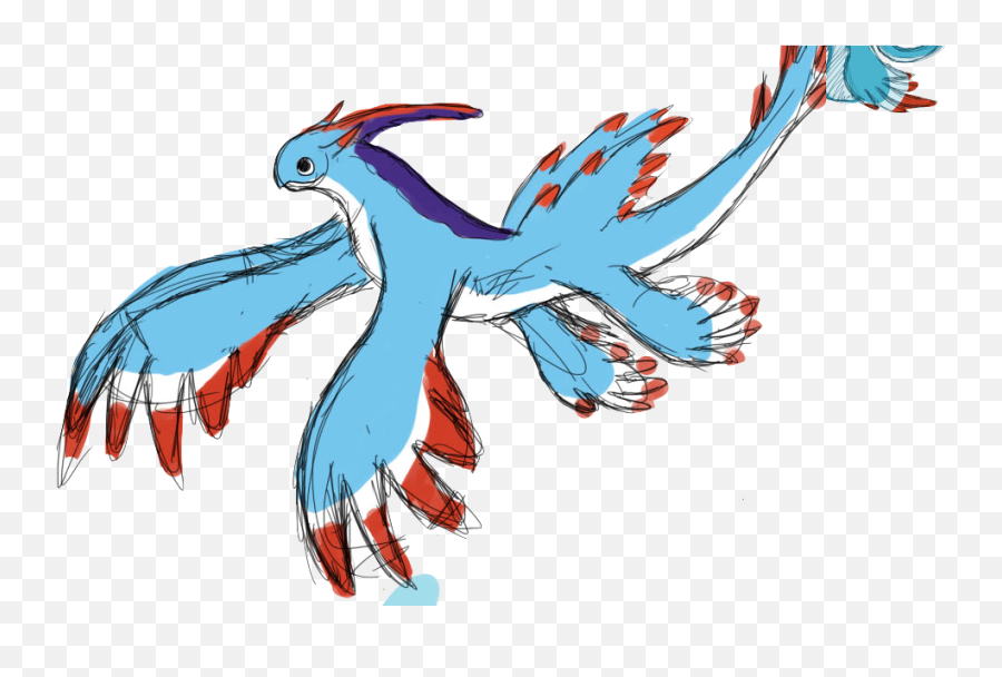 Download There Are Two Legendary Birds Joining Articuno - Legendary Water Pokemon Drawing Png,Legendary Pokemon Png