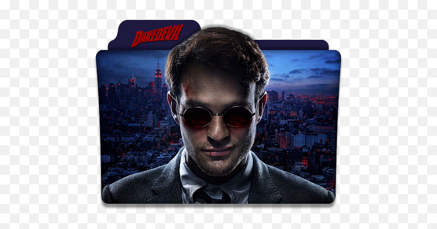 Daredevil Tv Series Folder Icon 2015 - Designbust Daredevil Icon Folder Png,Material Folder Icon