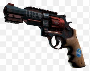 R8 Revolver Junk Yard - CSGO Stash Crimson Web png