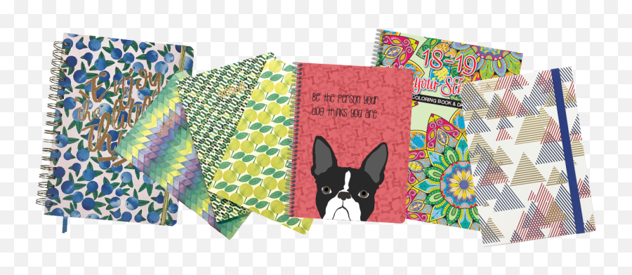 Planners And Notebooks Sdi Innovations - Boston Terrier Png,Bulldog Transparent Background