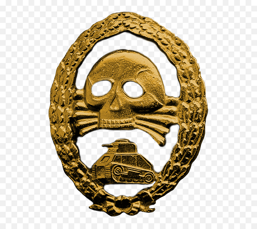 Condor Legion Tank Badge In Gold Also Was Awarded - Gold Png,World Of Tank Logo