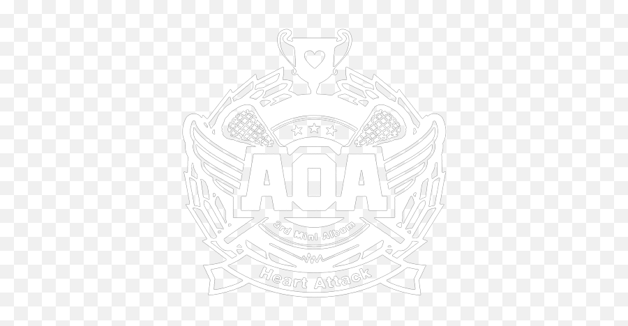 Aoa Logo - Support Campaign Twibbon Heart Attack Aoa Logo Png,Logo De Twitter